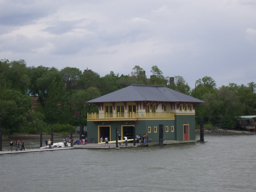 Boathouse on Harlem River, New York.06 by Zoleeka