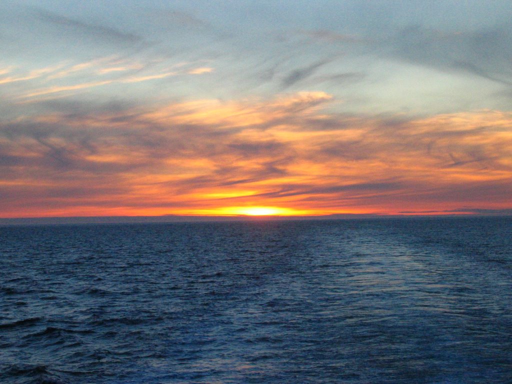 Queen Charlotte Sound Sunset by lindseyturner1944