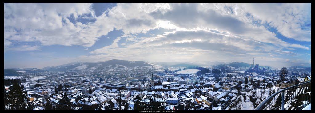 Voitsberg Schlossberg Panorama by simse