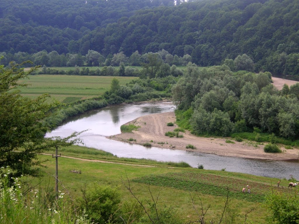 Last curve before entering the canyon (Cheile Lapusului, Romania) by george.stan