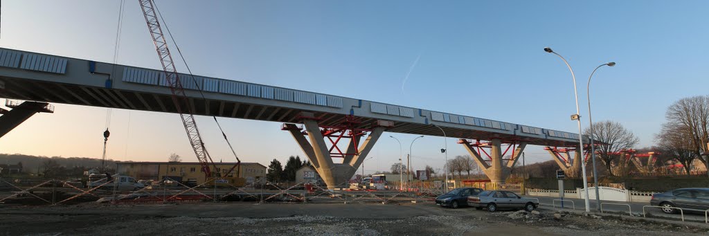 Chantier de la ligne TGV by Dfaure