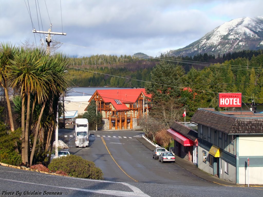 2009-01-01-26-VIEW OF MAIN ST-UCLUELET-B.C.-(More Photos on My Website at gbphotodidactical.com) by GHISLAIN BONNEAU