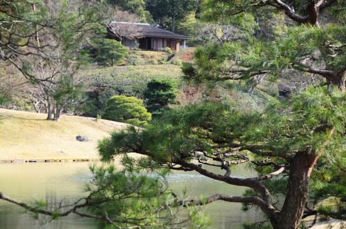 Shugakuin Imperial Villa Upper Villa Yokuryuchi Pond by sonotune