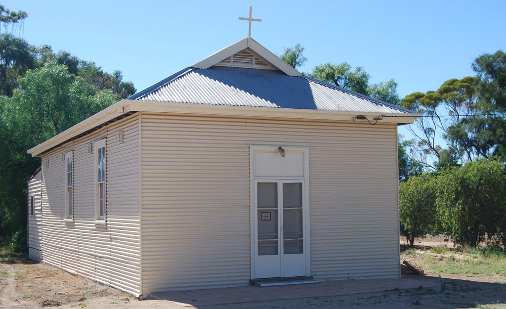 Former Anglican St Edmund's mission hall of 1921 by Phaedrus Fleurieu