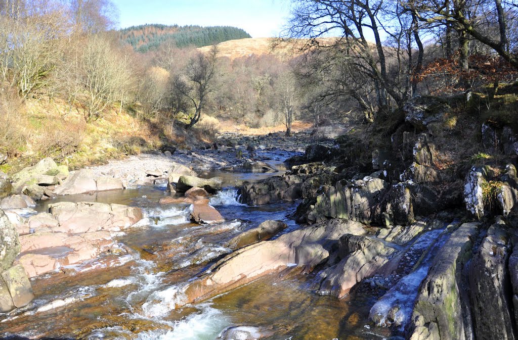 Bracklinn Falls in February by Neil8kenhead