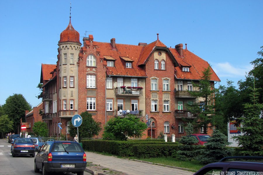 GIZYCKO, Pionierska street by Eduard Stakutsevitch