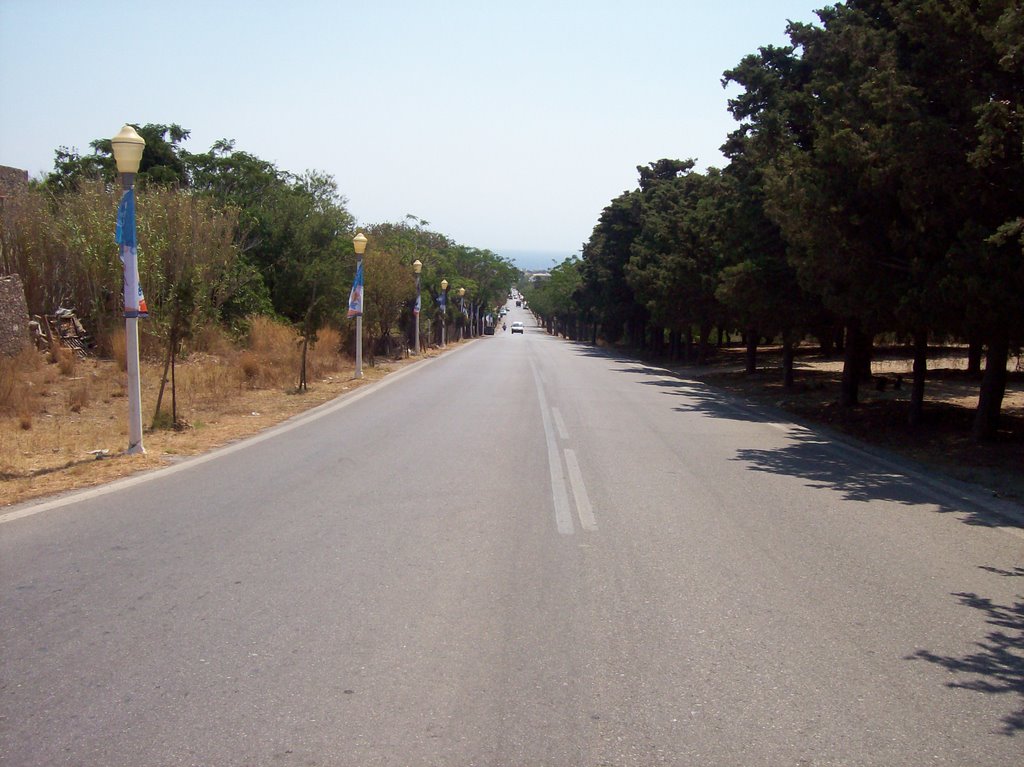 Rhodes - Monte Smith - Road to the Ancient Stadium by Panagiotis Dimitriad…