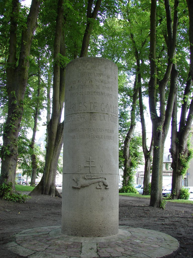 Colonne du 14 juin 1944; Bayeux, Lower Normandy, France by M.Strīķis