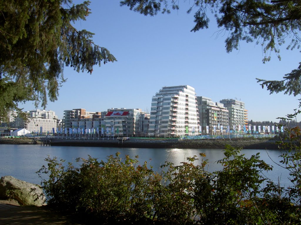 Olympic Village - False Creek - Vancouver BC - February 2010 by Maria Gizella Nemcsics