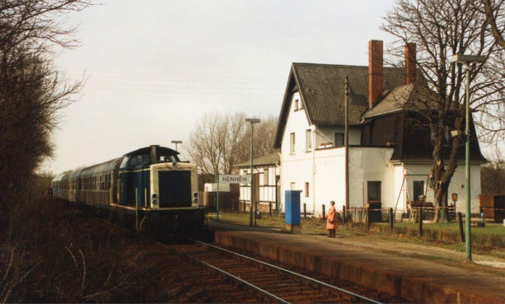 Bahnhof Hennen, 05.03.94 by der Volmetaler