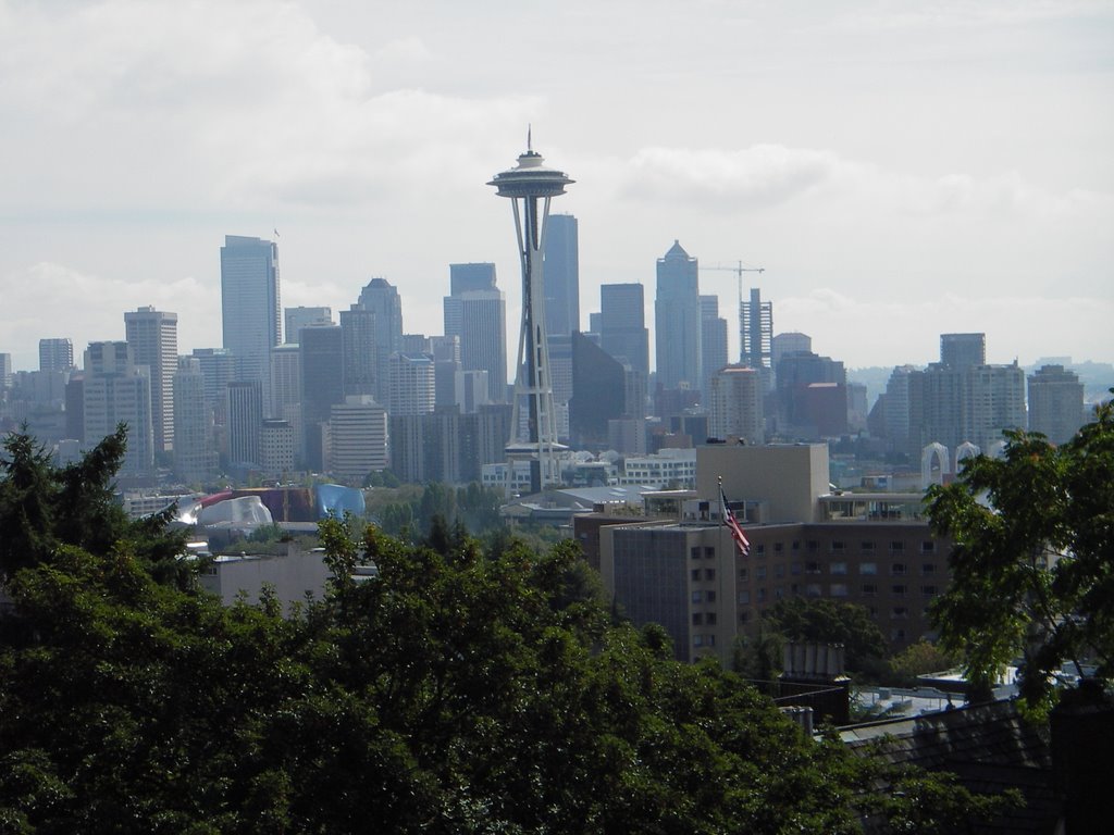 Downtown from Queen Anne Hill by Carlos Madrid (Chica…