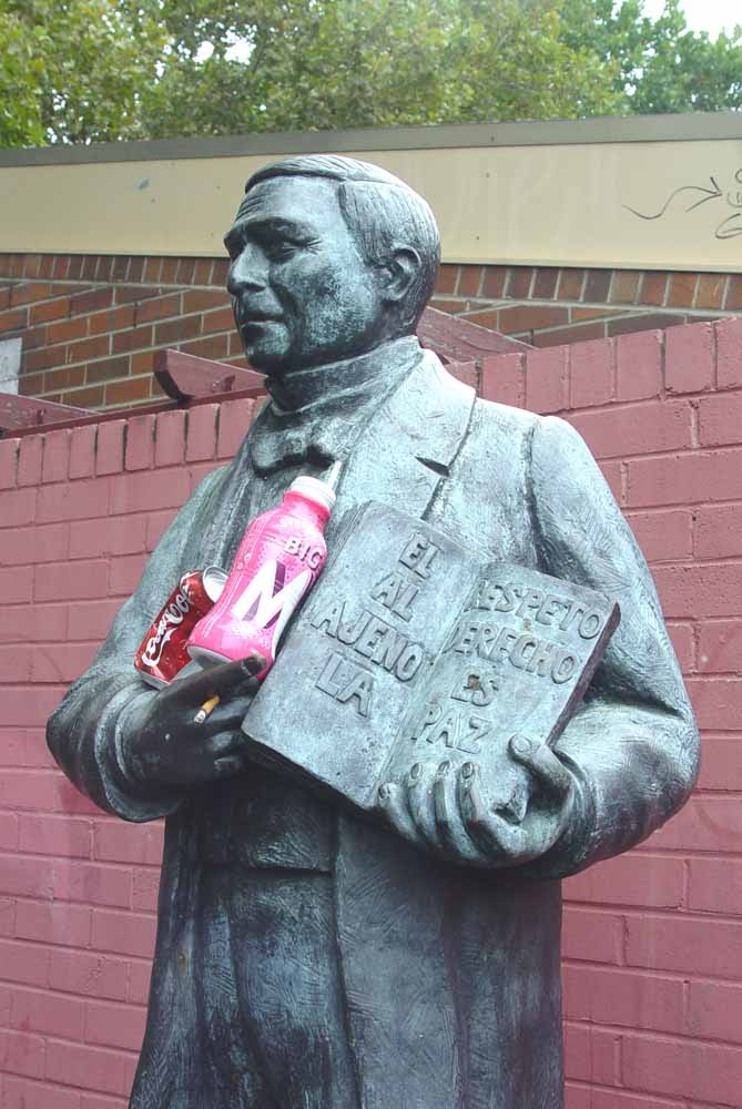 Benito Juares, Latin American square by alvaro espinel