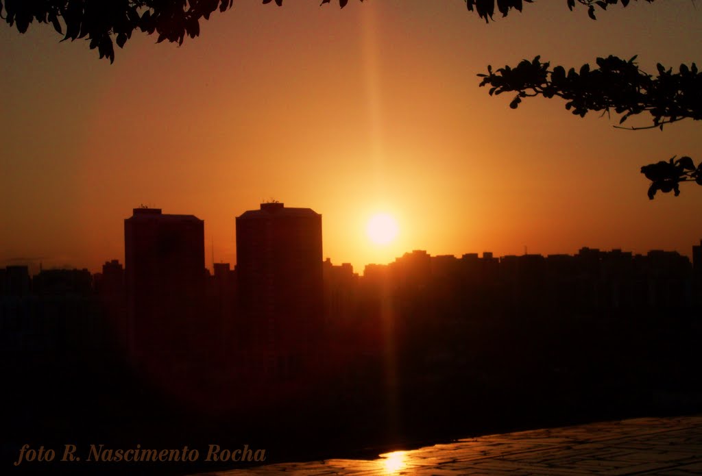 POR DO SOL VISTO DO MIRANTE by R.NASCIMENTO ROCHA