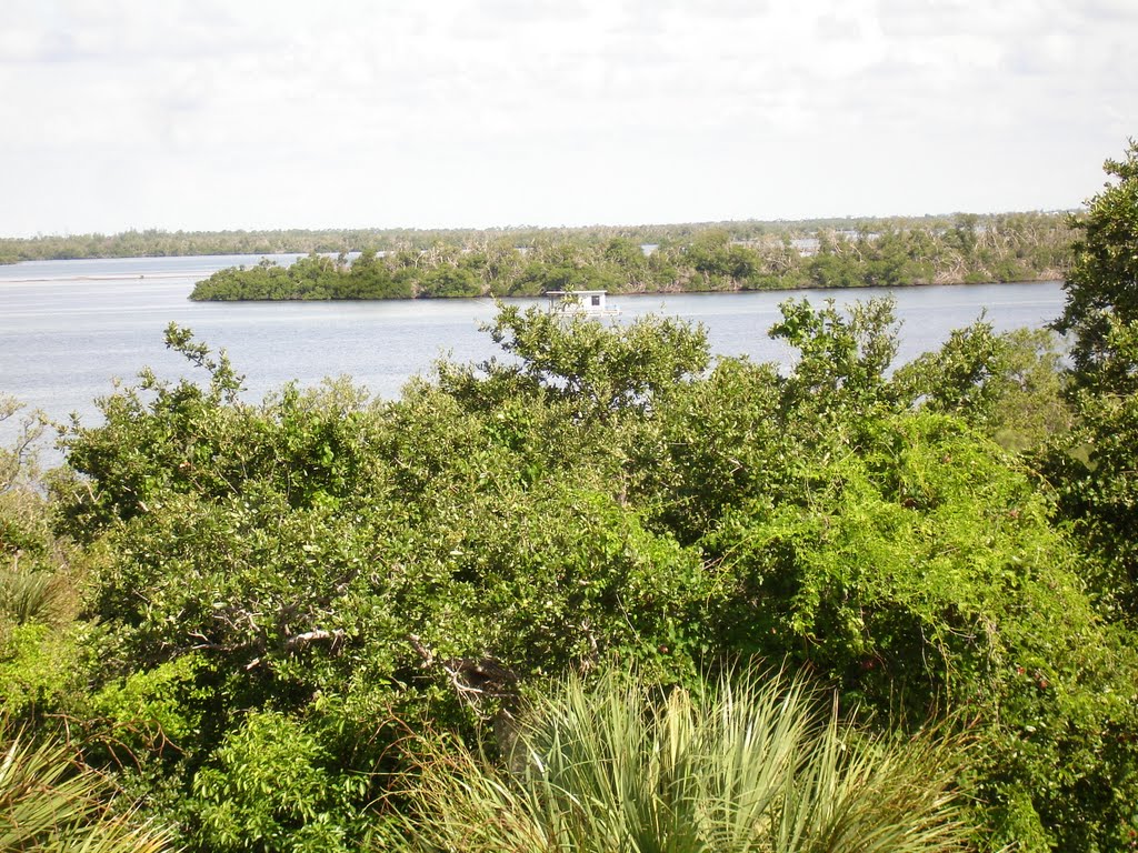 HISTORIC WATER TOWER ON CABBAGE KEY by cjtill