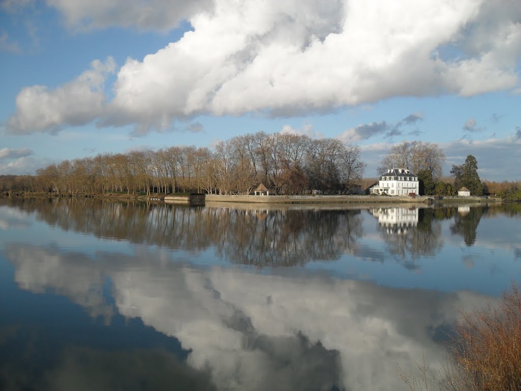 Miroir au "bec des gaves" by david ollagnon