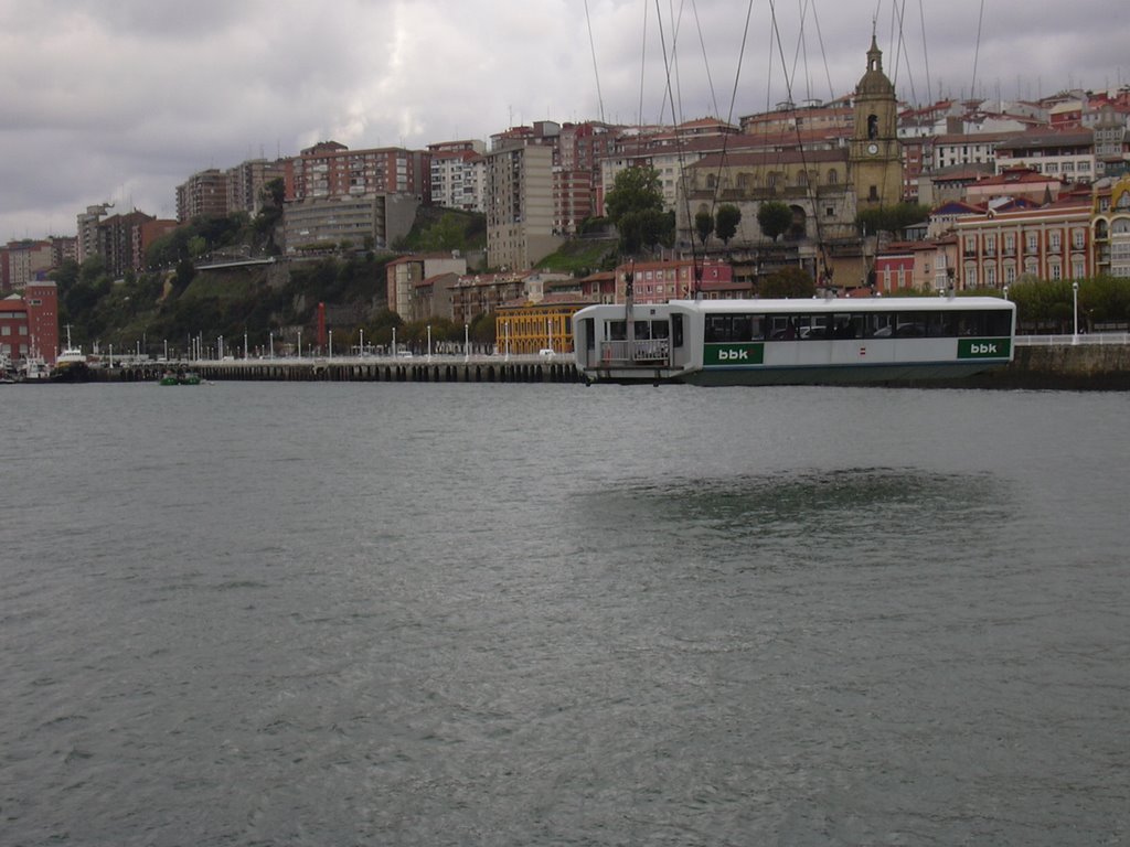 Bilbao Hanging Ferry by Ruben Garay