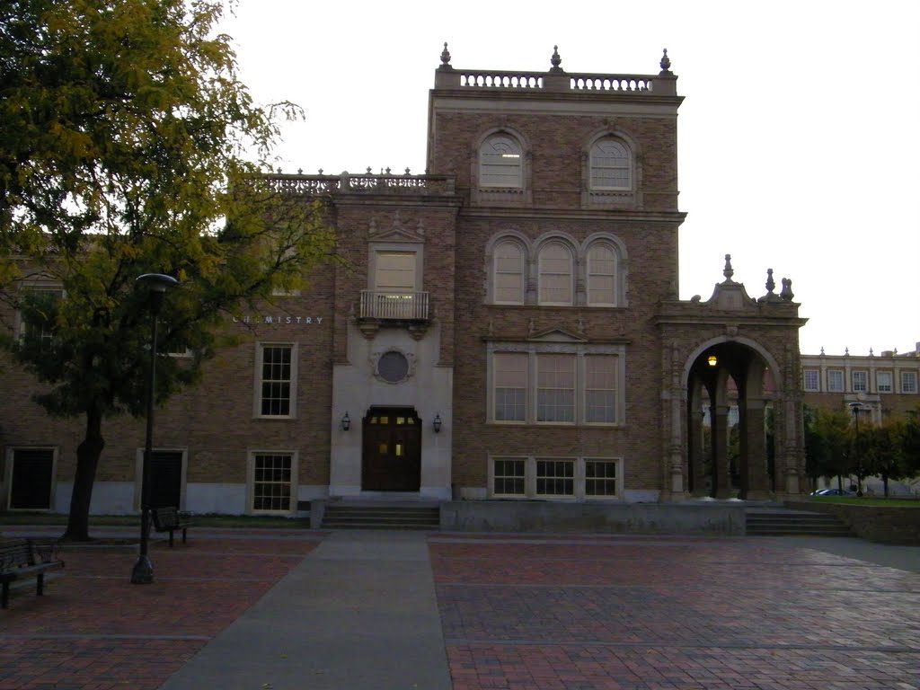 Texas Tech Chemistry Building, East Facade by MalakiR