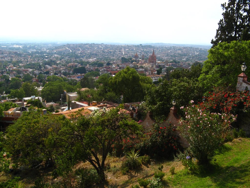 View of the city from the mirador by fotokönig