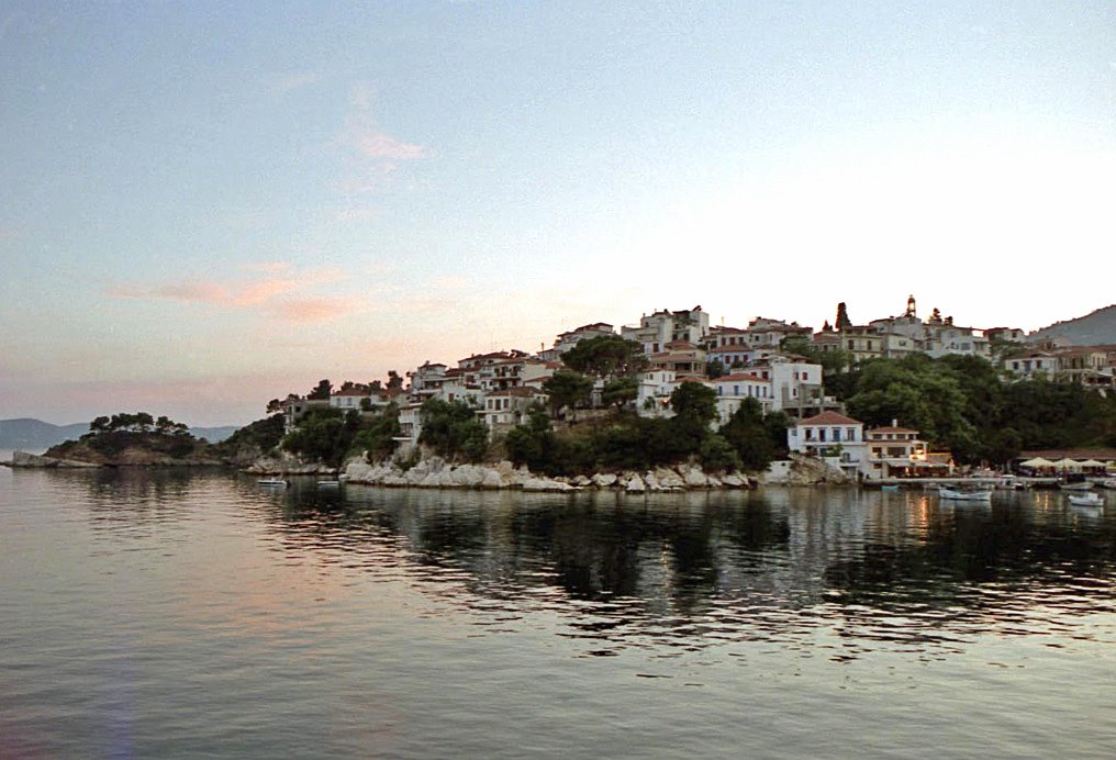 Skiathos Town by Andrew Forrest