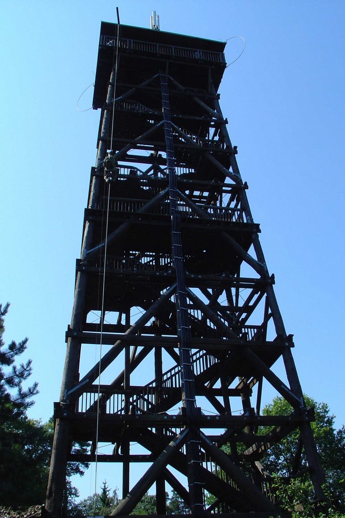 Aussichtsturm Wildpark Schwarze Berge by lessibär