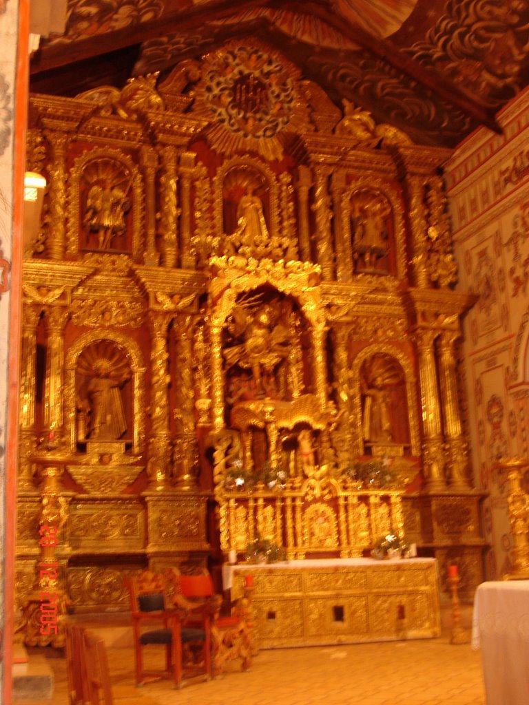 Altar Mayor - Iglesia San Miguel - Noche by Alvaro Toledo