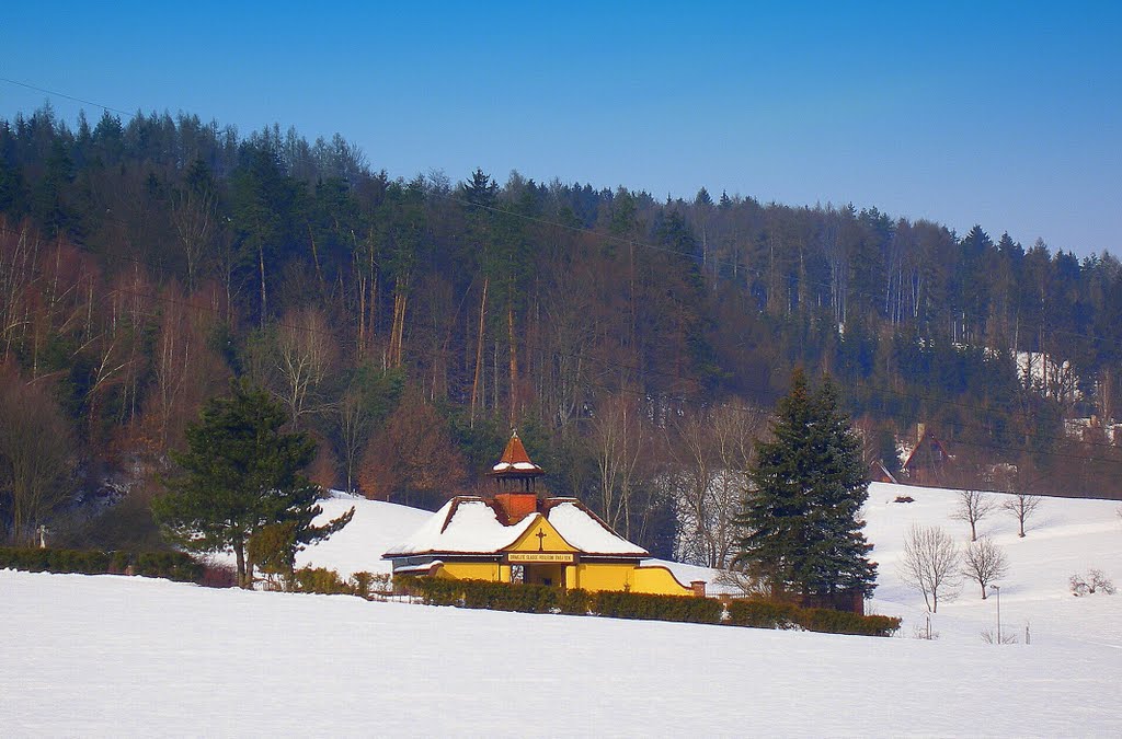 Brníčko - Hřbitov pod lesem - Únor 2010 by valsoraj