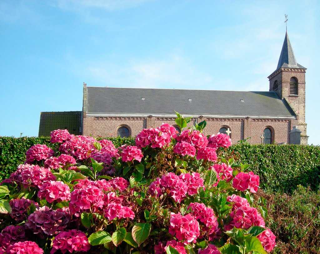 Église Saint-Maxime d'Escalles - Pas-de-Calais by églises & clochers by tof