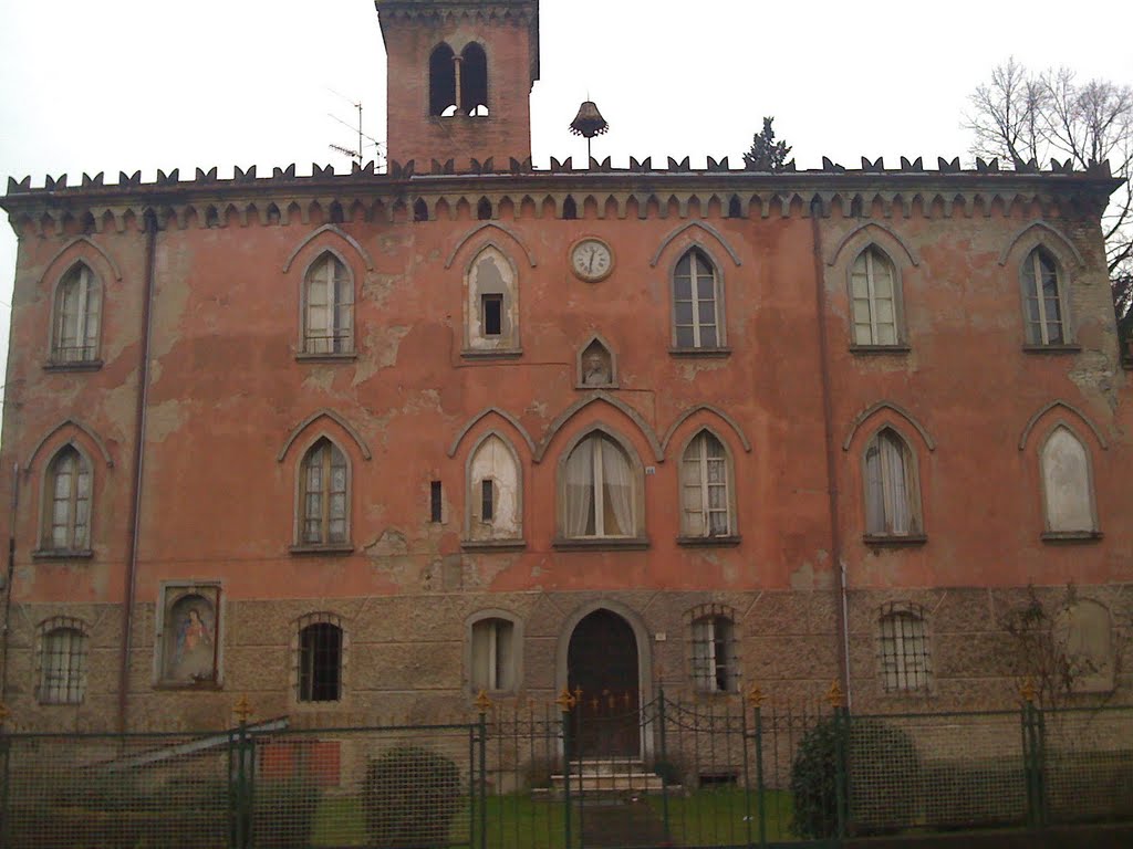 Serie Edifici d'Italia - San Polo d'Enza, Casa medioevale by Angelo Leone (Algorad)