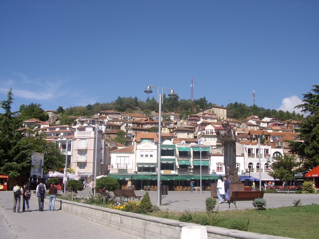 Square in Ohrid by BumBar