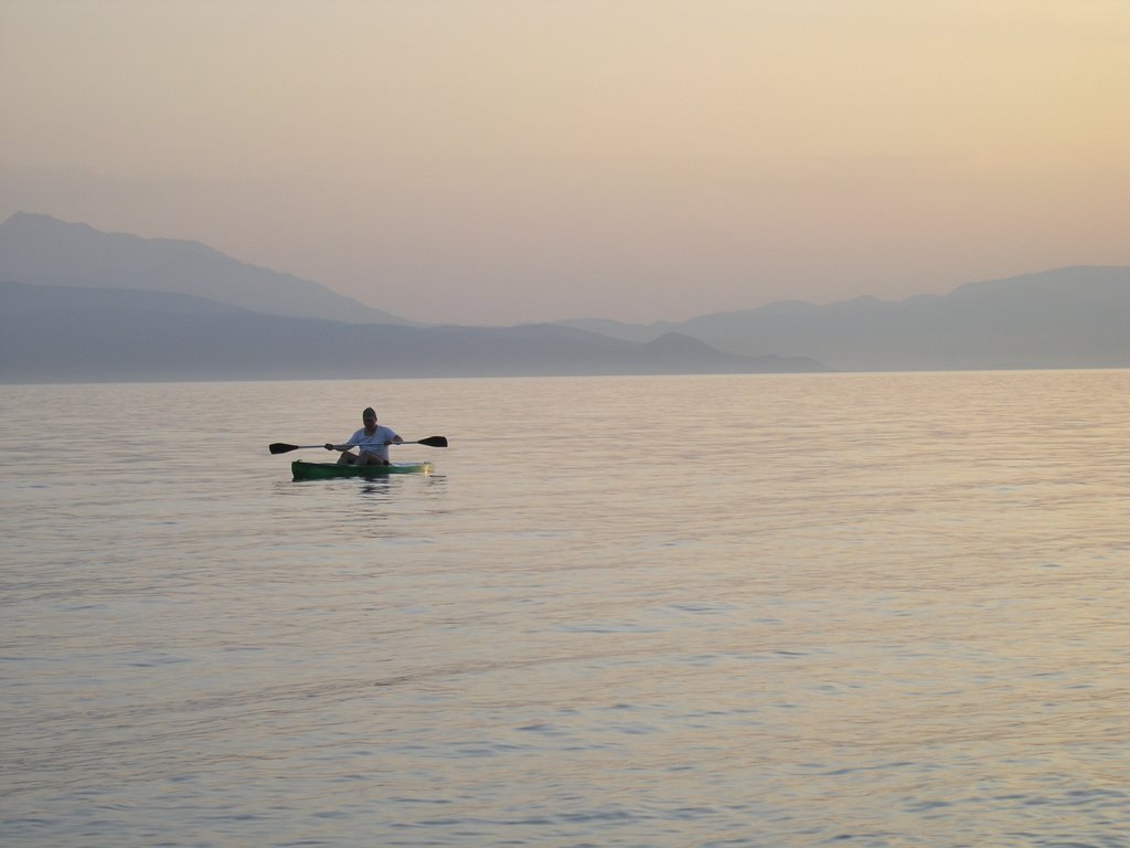 Sunrise at the Corinthian Gulf by KanakariFotos