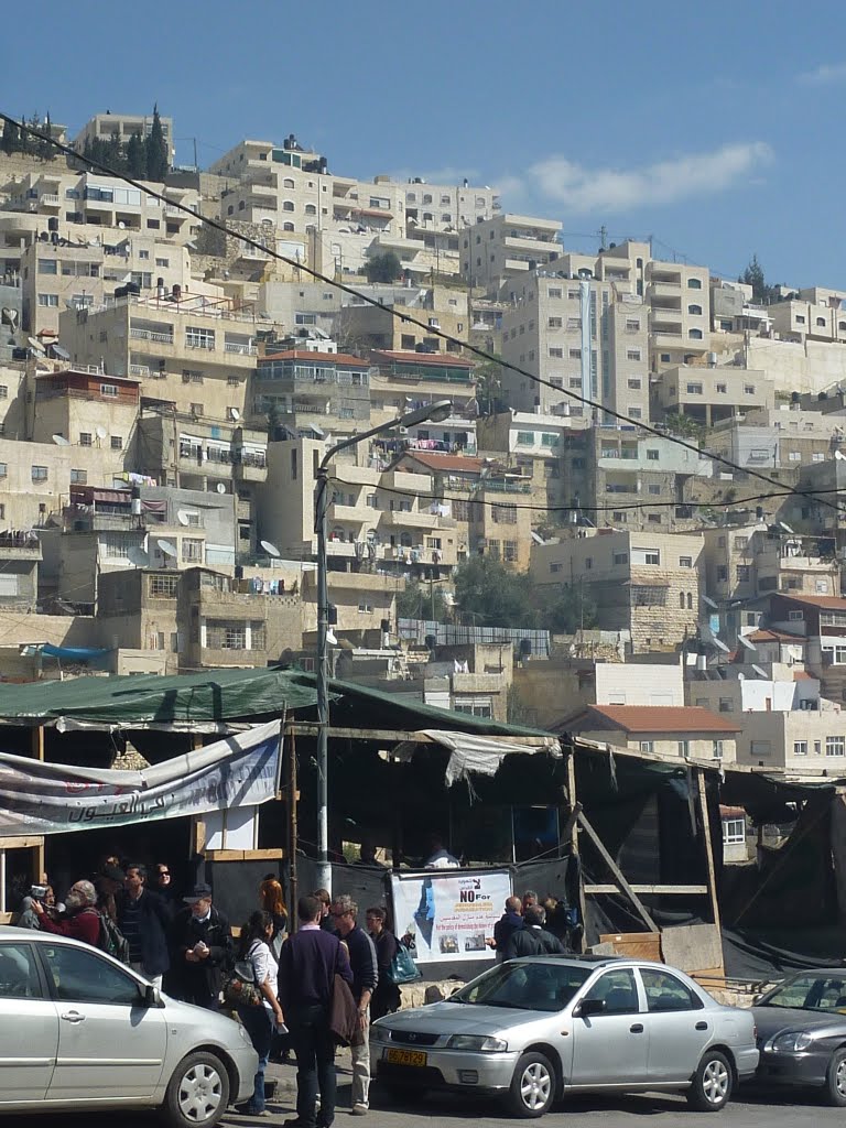 Protest Tent and Beit Yonathan by DYKT