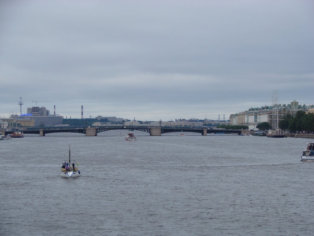 Dvortsoviy Bridge by greyriver