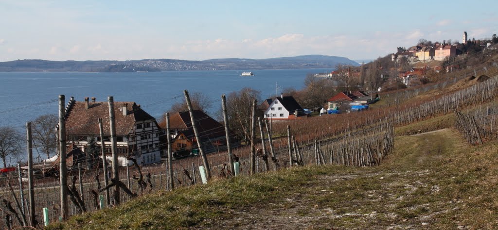 Überlinger See mit Mainau, Meersburg und Haltnau by LadyCG