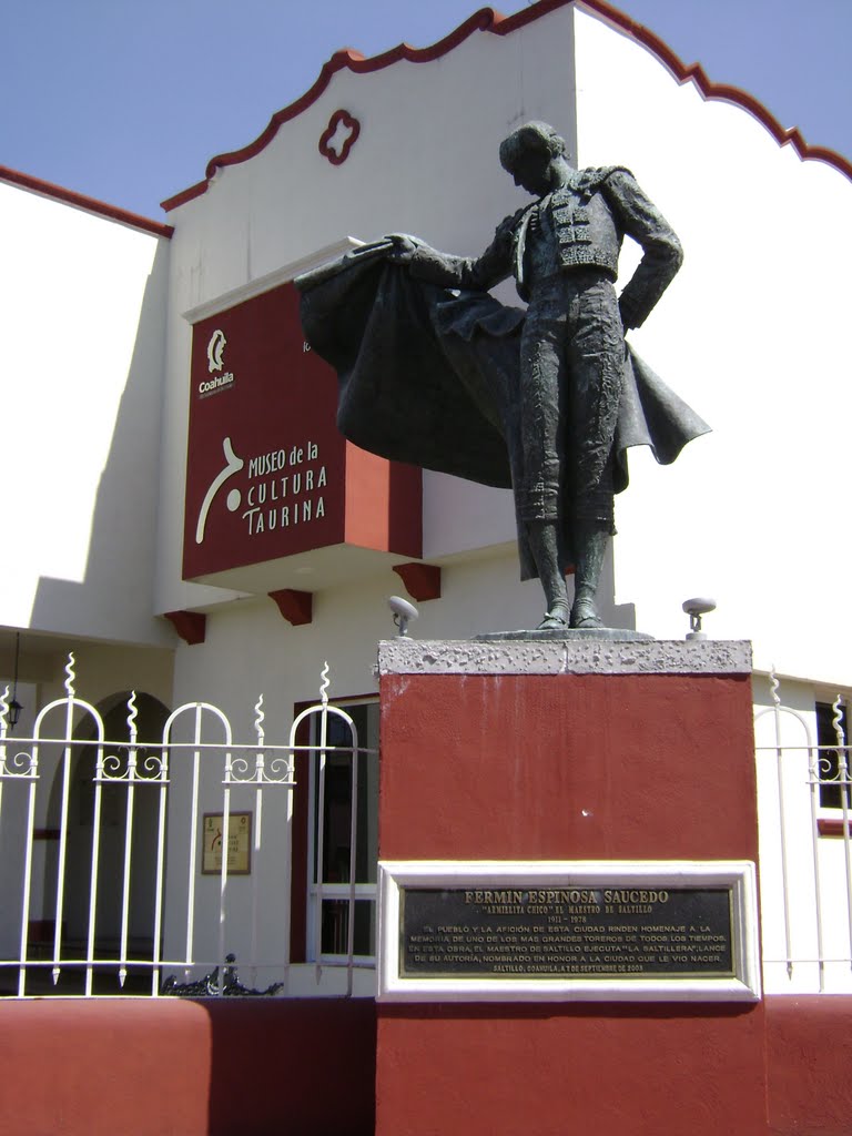 Museo de la Cultura Taurina en Saltillo, Coahuila inaugurado en julio de 2009 por el Profr. Humberto Moreira Valdés by lalolafuente