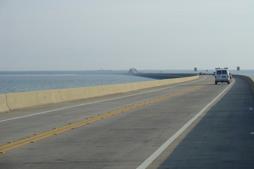 Choctawhatchee Bay Mid Bay Bridge by Tim McWhorter