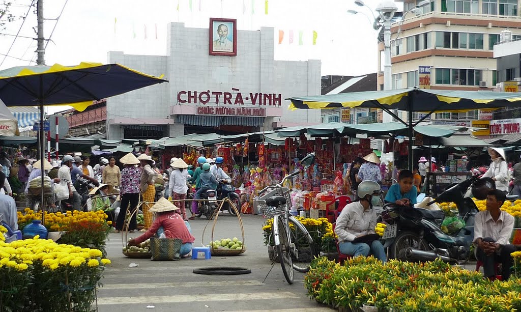 Chợ tết Trà Vinh by giabaophuc