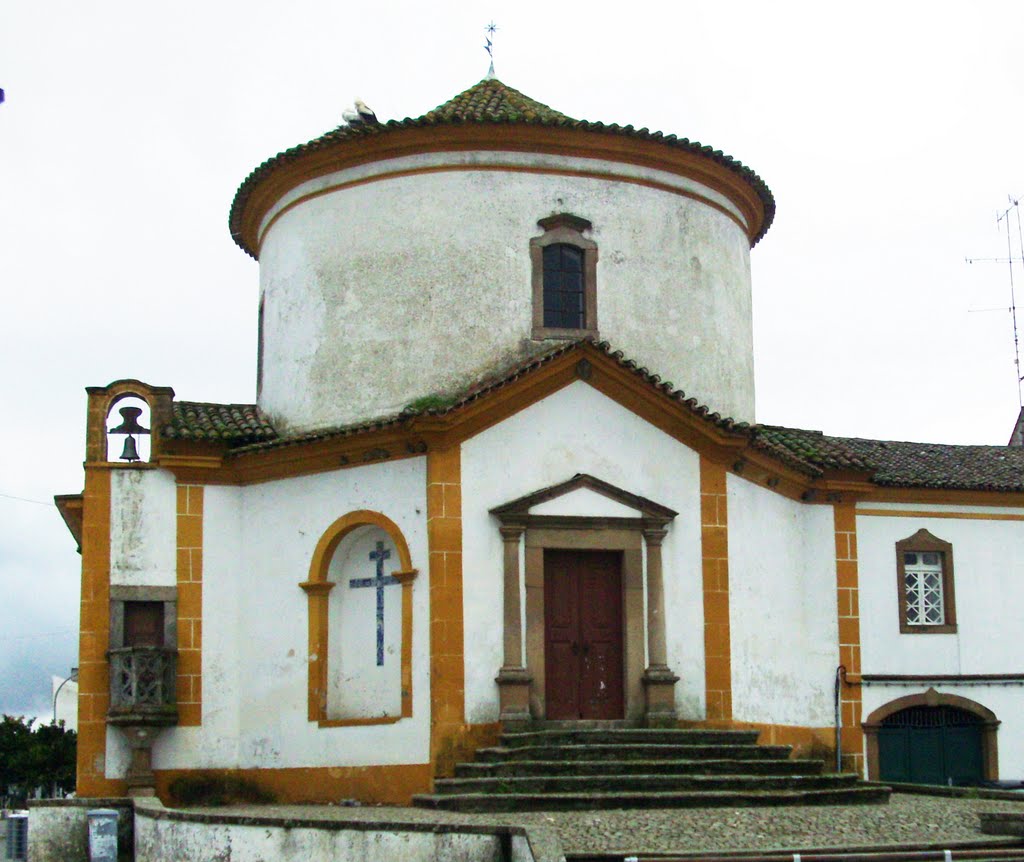 Nisa - Igreja do Calvário com Púlpito exterior, 2010Fev by Luís Boléo