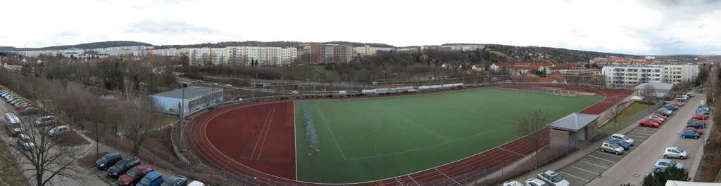 Panorama von der Stielerstr. auf den Wiesenhügel by iceone1