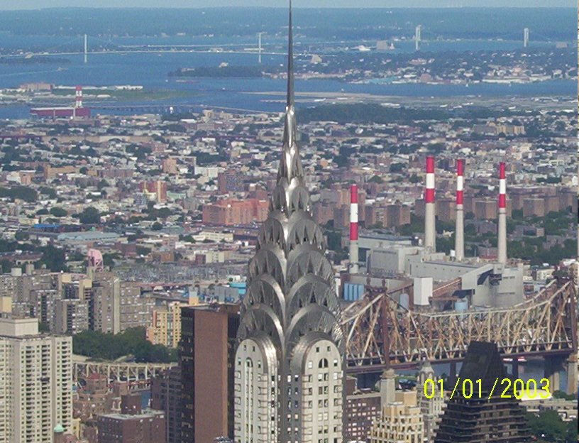 Chrysler from Empire State by andysanisidro