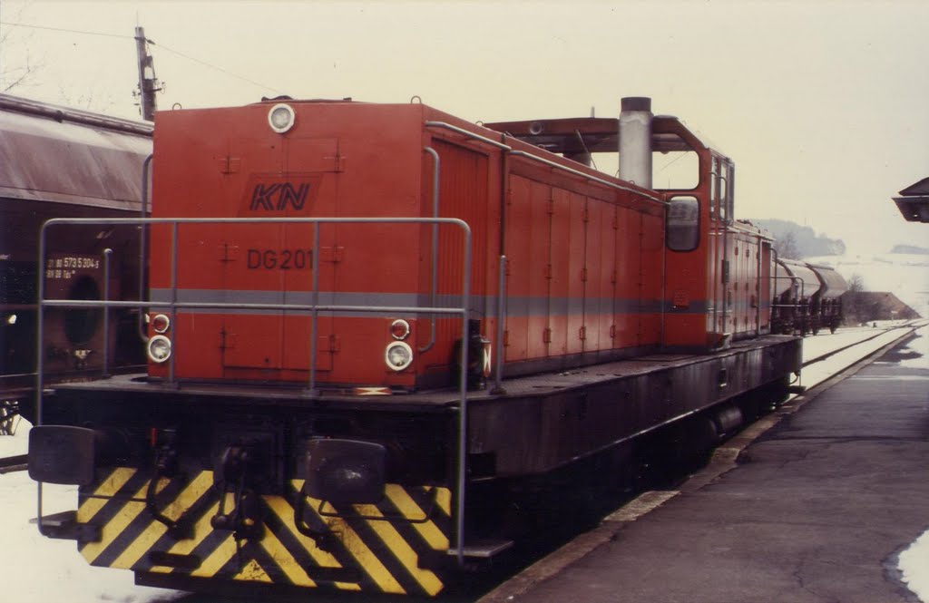 DG 201 der Kassel-Naumburger Eisenbahn, 1988 by Oliver Bühler