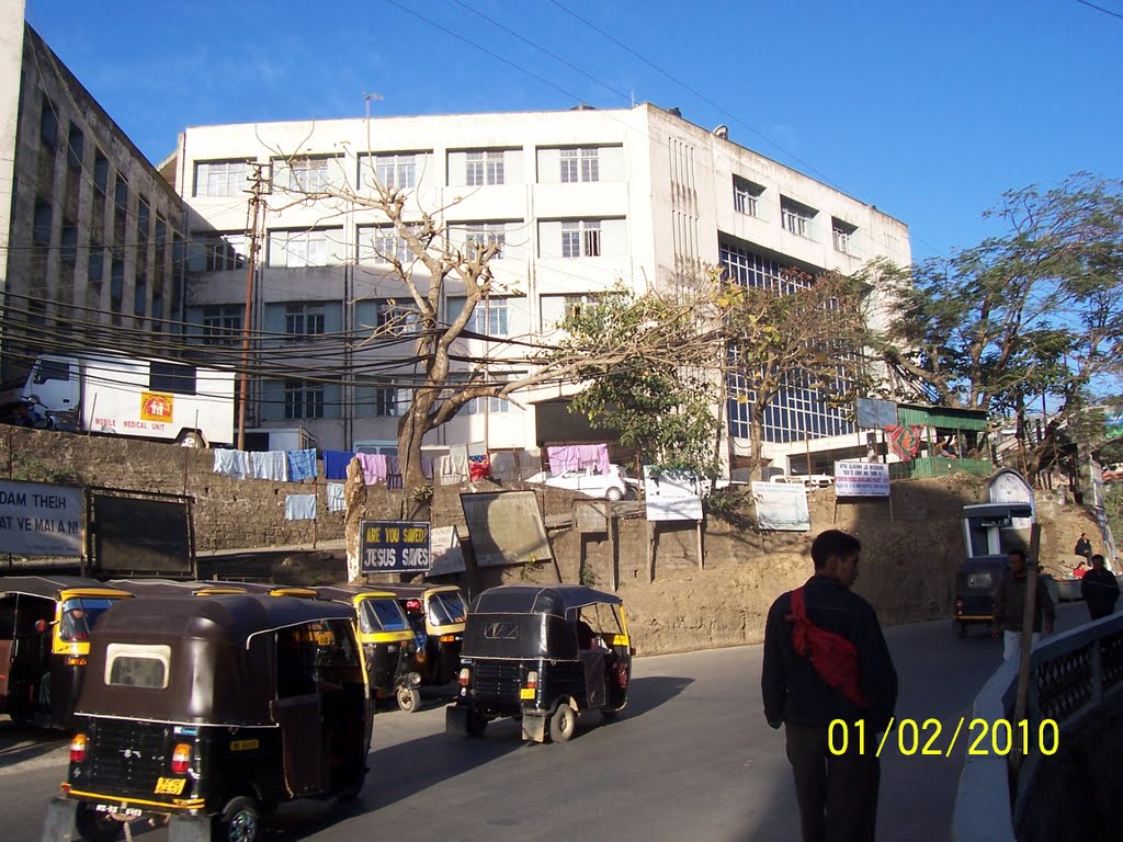 Civil Hospital, Lunglei, Mizoram, India. by Malsawma Chhangte