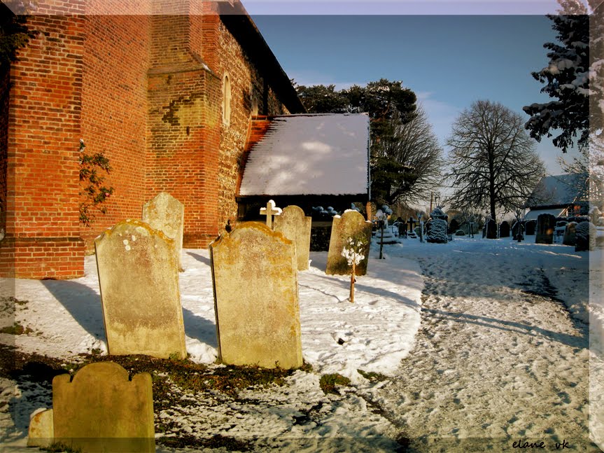 Old cemetery adjoining Fryerning Church by Lumad_negrense