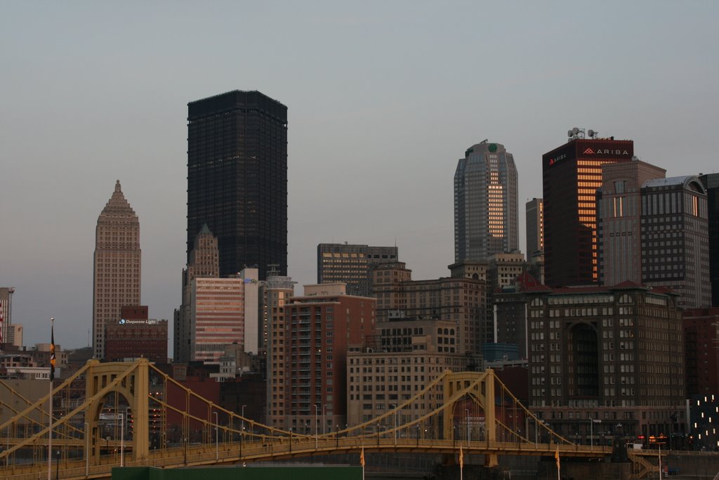 Downtown Pittsburgh from PNC Park by alexander_lau