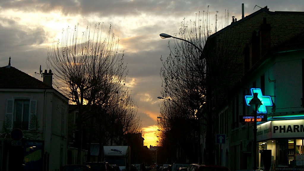 La Garenne Colombes ( février 2010 ) Rue Raymond Ridel by dydi92