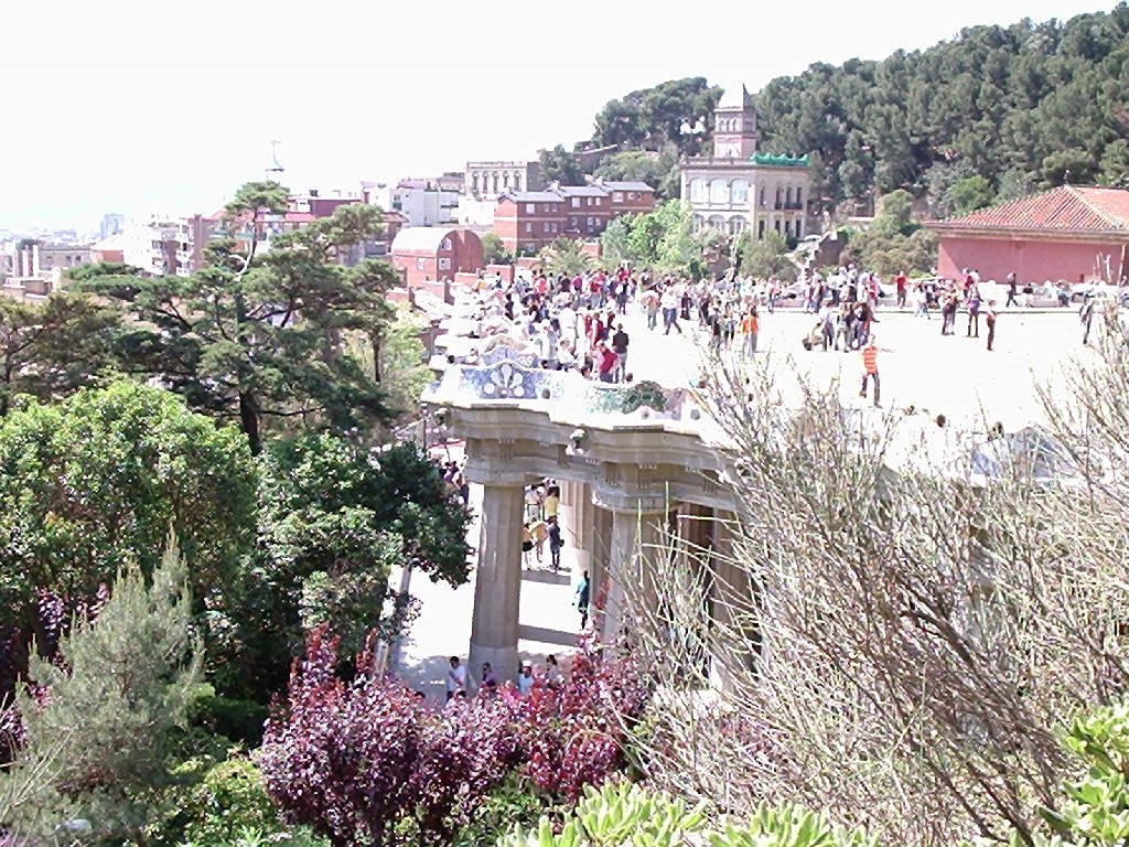 Parque Gaudi Barcelona España by Modesto Silva