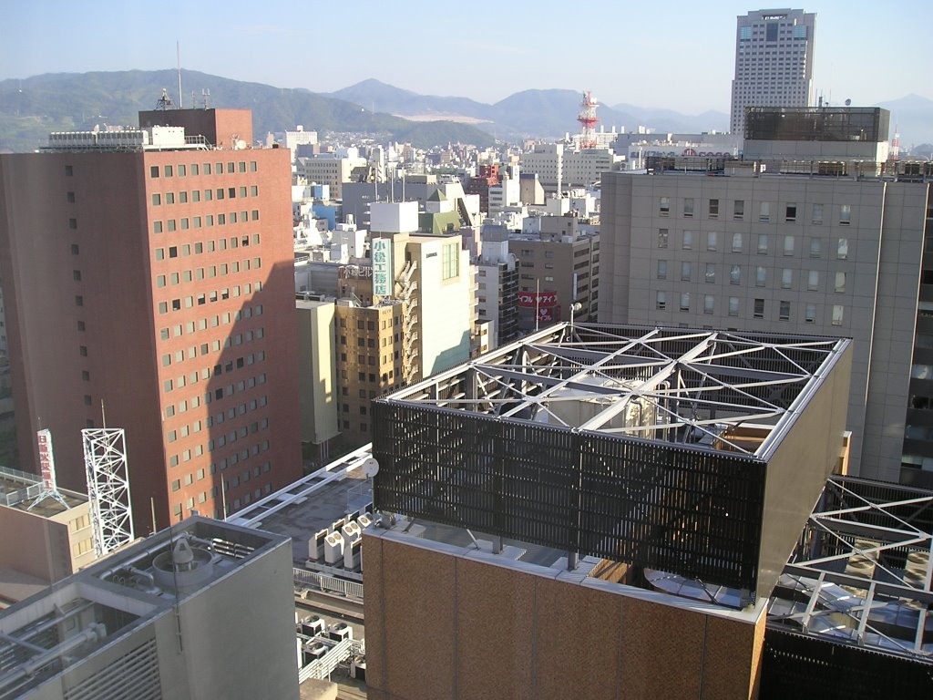 View from Ana Hotel, Hiroshima by kovagoran