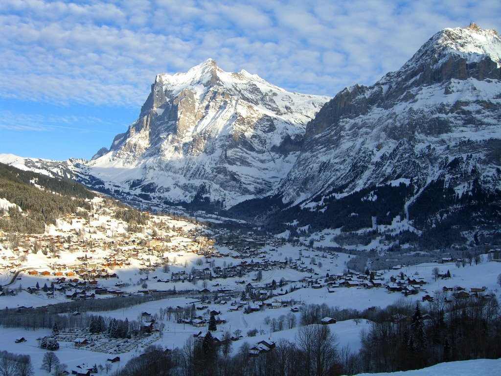 Blick auf Grindelwald by A.Weisser