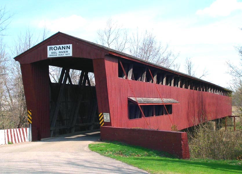 Roann Covered Bridge by 732mpd