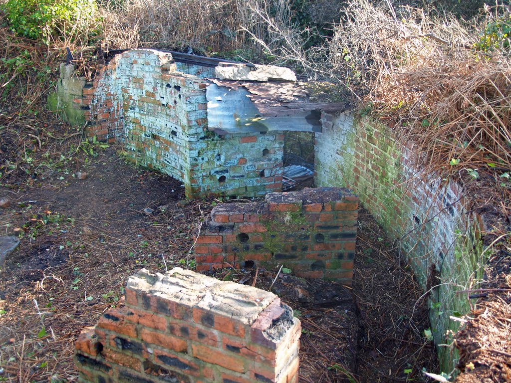 Mumbles Hill Second World War Anti-Aircraft Gun Emplacement by johnatgower