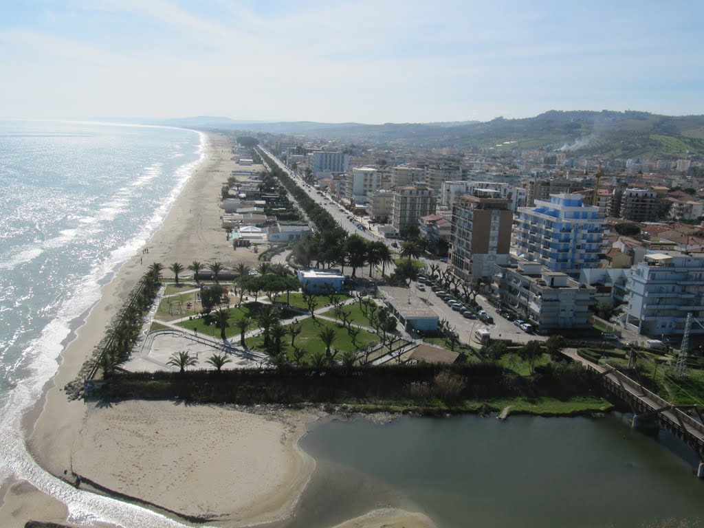 Lungomare nord Alba Adriatica by mane1977